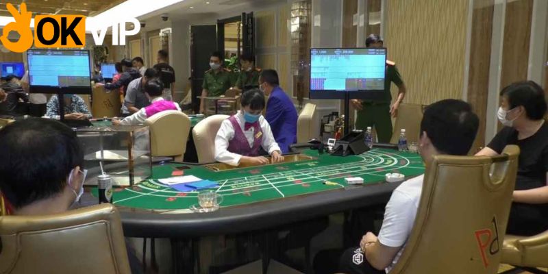 Khu vực giải trí casino hấp dẫn